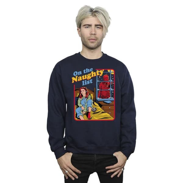 Netflix Mens Stranger Things Naughty List Sweatshirt