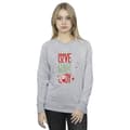 Miniatyrbilde 2 av 3: Disney Womens/Ladies The Aristocats Marie Love Peace Joy Sweatshirt