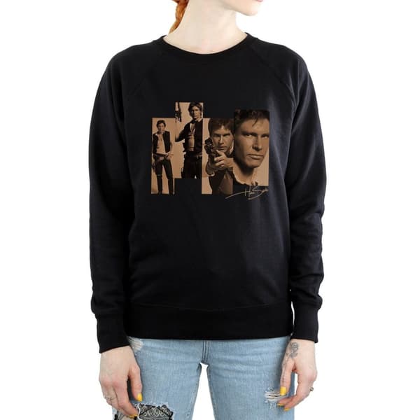 Star Wars Han Solo Photoshoot - Sweatshirt för kvinnor/damer