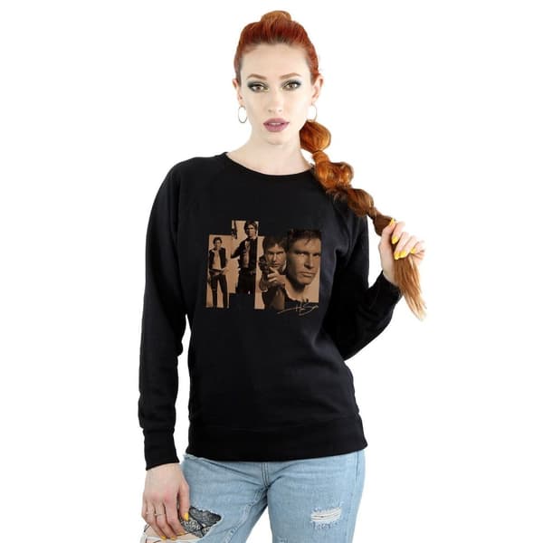 Star Wars Han Solo Photoshoot - Sweatshirt för kvinnor/damer