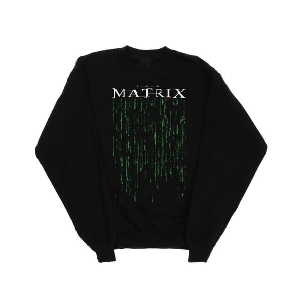 The Matrix Womens/Ladies Green Code Sweatshirt