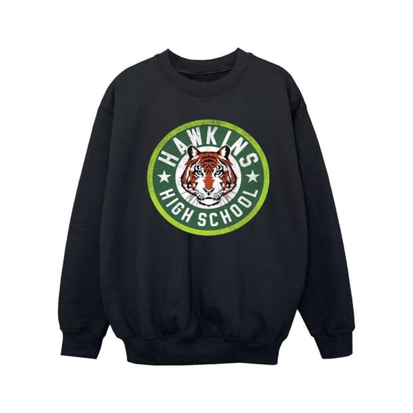 Netflix Stranger Things Hawkins Tiger Circle Sweatshirt för flickor