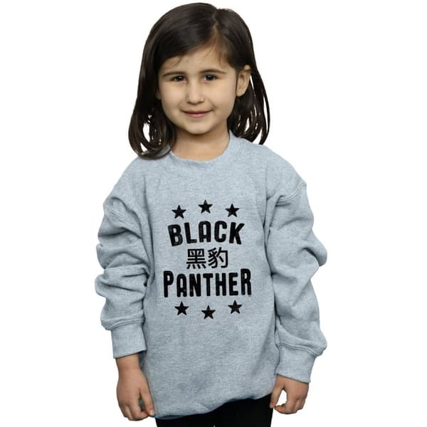 Marvel Girls Black Panther Legends Sweatshirt