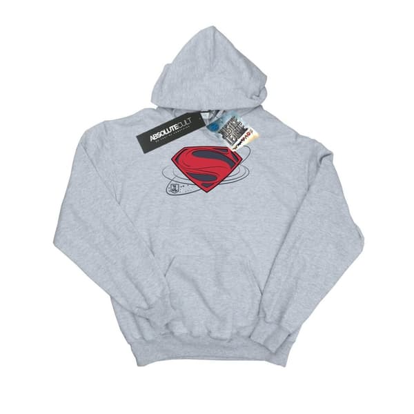 DC Comics Huvtröja med Superman-logga - Justice League Movie, dam/dam