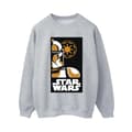 Miniatyrbillede 1 af 4: Star Wars Womens/Ladies Stormtrooper Art Poster Sweatshirt