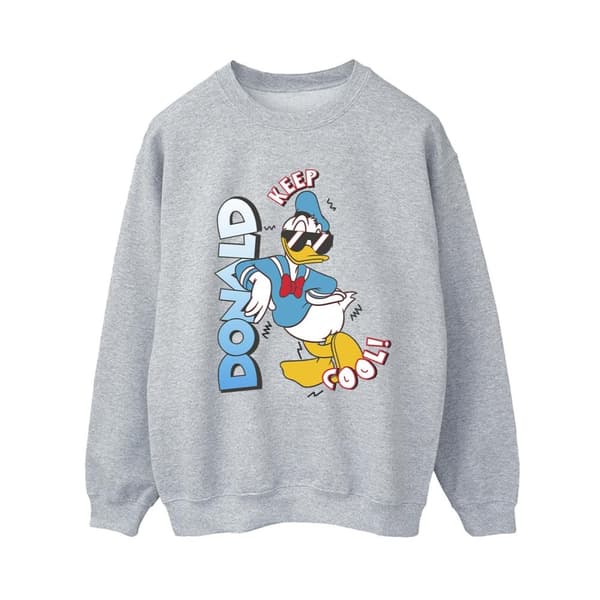 Disney Womens/Ladies Donald Duck Cool Sweatshirt