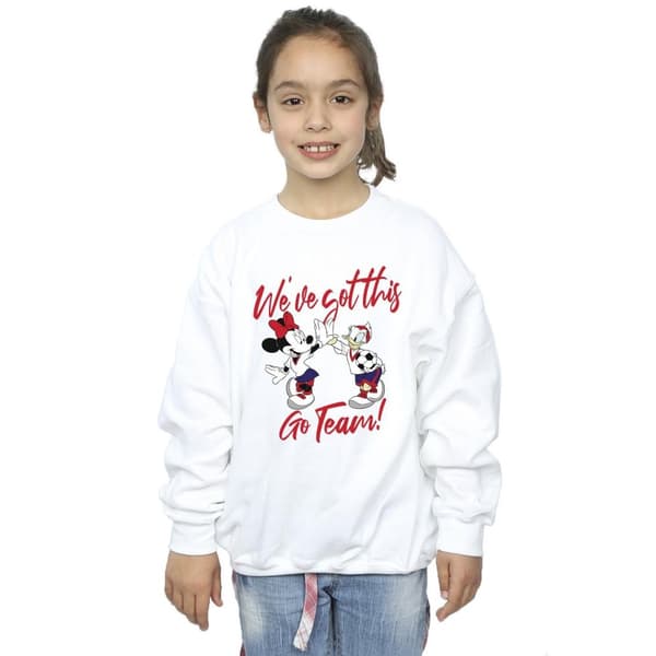 Disney Girls Minnie Daisy We´ve Got This Sweatshirt