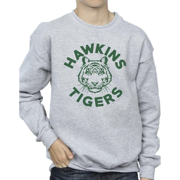 Netflix Pojkar Stranger Things Hawkins Tigers Sweatshirt