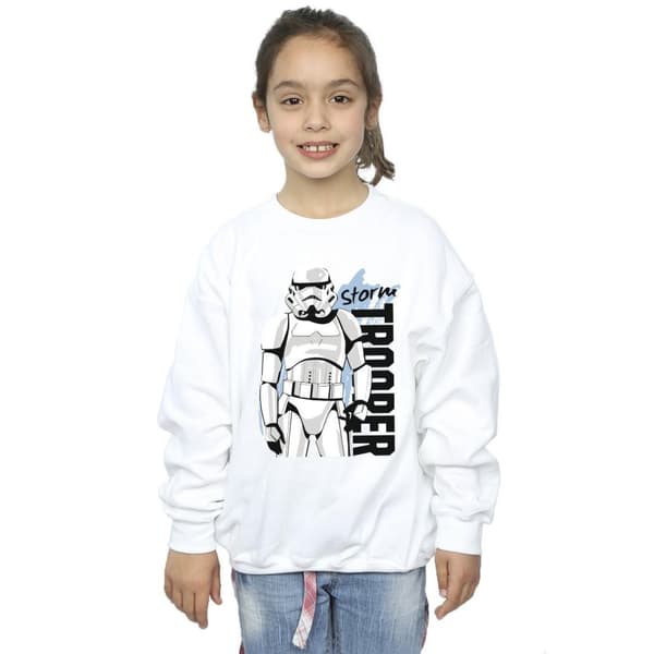 Star Wars Storm Trooper-tröja för flickor