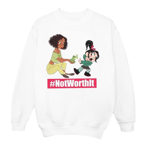 Disney Girls Wreck It Ralph Tiana And Vanellope Sweatshirt