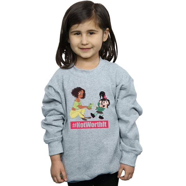 Disney Girls Wreck It Ralph Tiana And Vanellope Sweatshirt