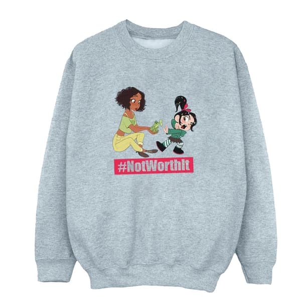 Disney Girls Wreck It Ralph Tiana And Vanellope Sweatshirt
