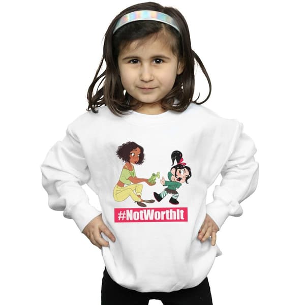 Disney Girls Wreck It Ralph Tiana And Vanellope Sweatshirt