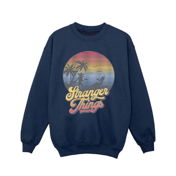Netflix Girls Stranger Things LA Gradient Sweatshirt