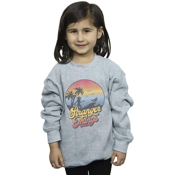 Netflix Girls Stranger Things LA Gradient Sweatshirt