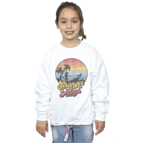 Netflix Girls Stranger Things LA Gradient Sweatshirt