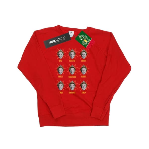 Elf Womens/Ladies Buddy Moods Sweatshirt