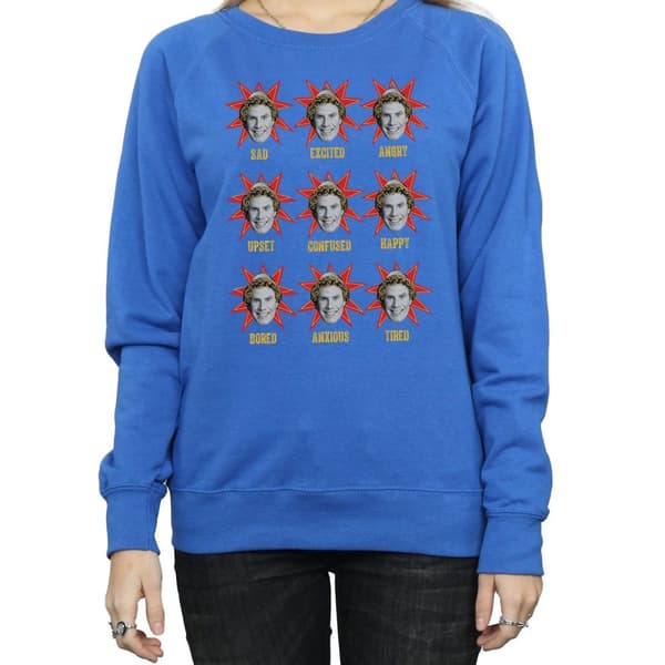 Elf Womens/Ladies Buddy Moods Sweatshirt