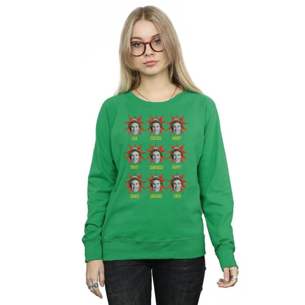 Elf Womens/Ladies Buddy Moods Sweatshirt