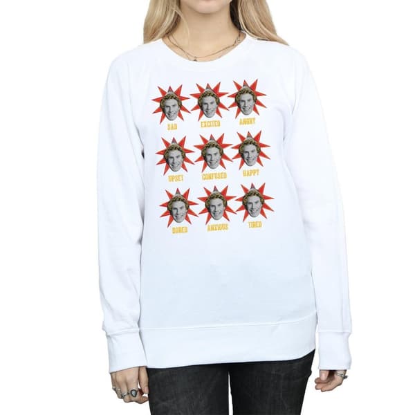 Elf Womens/Ladies Buddy Moods Sweatshirt