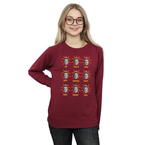 Elf Womens/Ladies Buddy Moods Sweatshirt