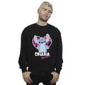 Miniatyrbild 2 av 3: Disney Mens Lilo And Stitch Ohana Forever Heart Sweatshirt