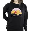 Miniatyrbilde 3 av 4: Disney Womens/Ladies Winnie The Pooh Relax Sweatshirt