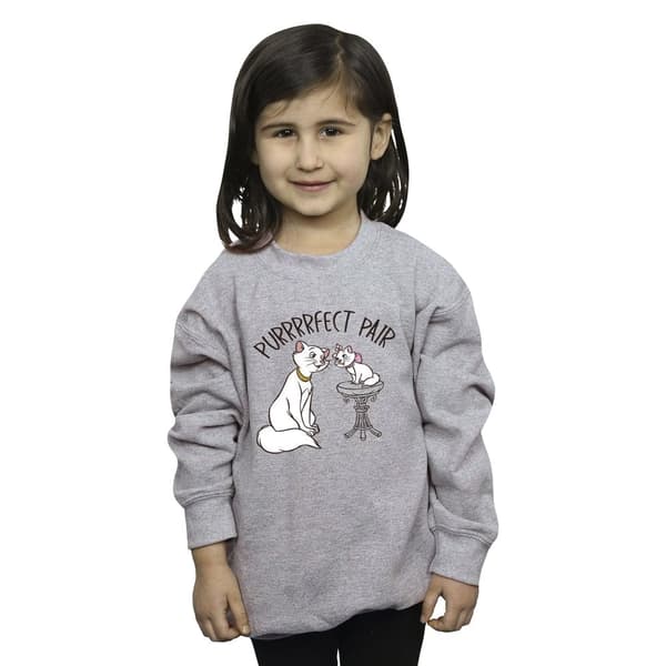 Disney Girls Aristokaterna Purrfect Pair Sweatshirt