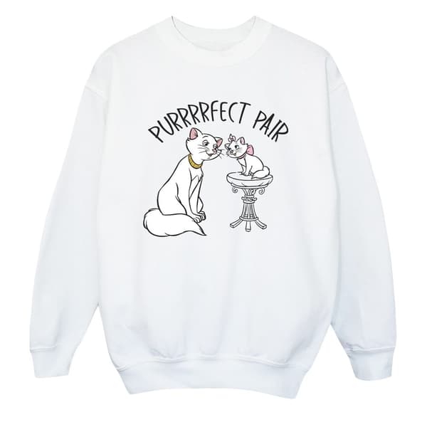 Disney Girls Aristokaterna Purrfect Pair Sweatshirt