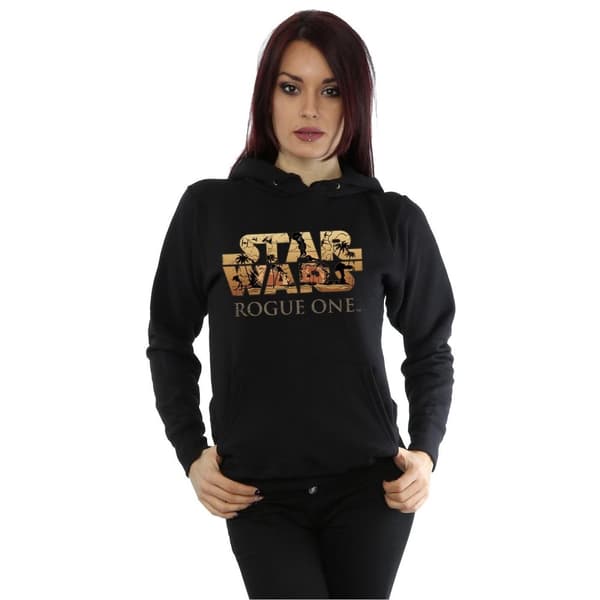 Star Wars Womens/Ladies Rogue One Logo Scene Hoodie