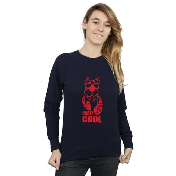 Scooby Doo Womens/Ladies Crazy Cool Sweatshirt