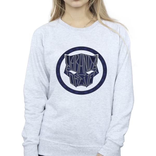 Marvel Wakanda Forever Tribal Icon - Sweatshirt för kvinnor/damer