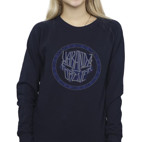 Marvel Wakanda Forever Tribal Icon - Sweatshirt för kvinnor/damer