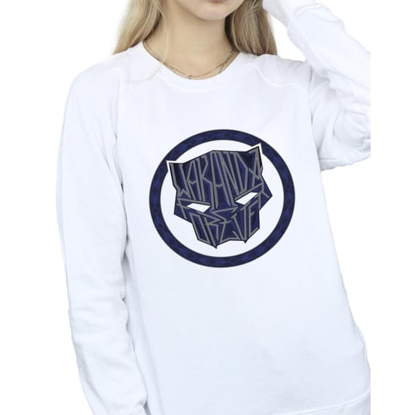 Marvel Wakanda Forever Tribal Icon - Sweatshirt för kvinnor/damer