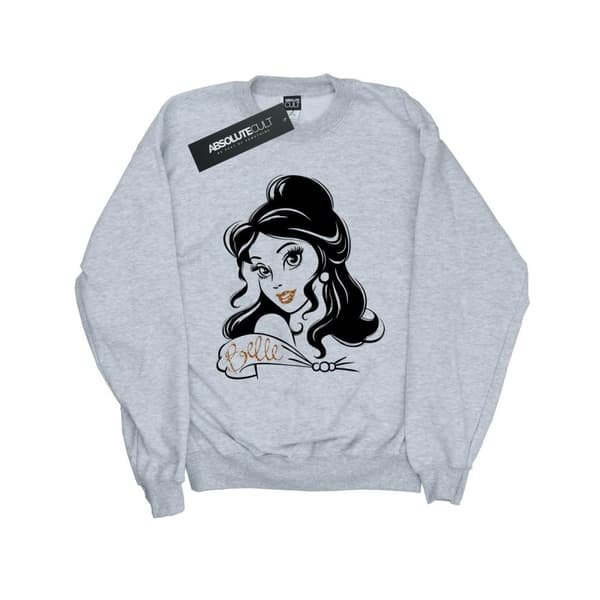 Disney Princess Girls Belle Sparkle Sweatshirt
