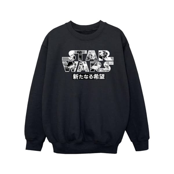 Star Wars Girls Japanese Logo Sweatshirt