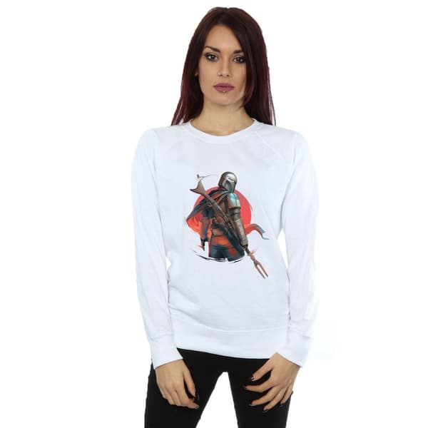 Star Wars Dam/Tjej The Mandalorian Blaster Rifles - Sweatshirt