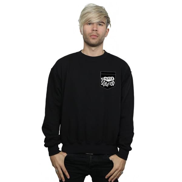 Scooby Doo Sweatshirt med fuskficka för herrar