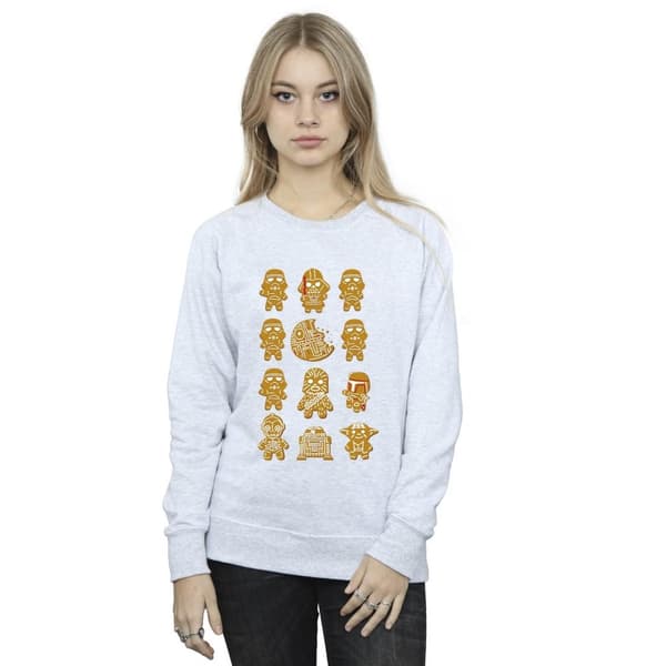 Star Wars Dam/Tjej Episode IV: A New Hope 12 Gingerbread Sweatshirt