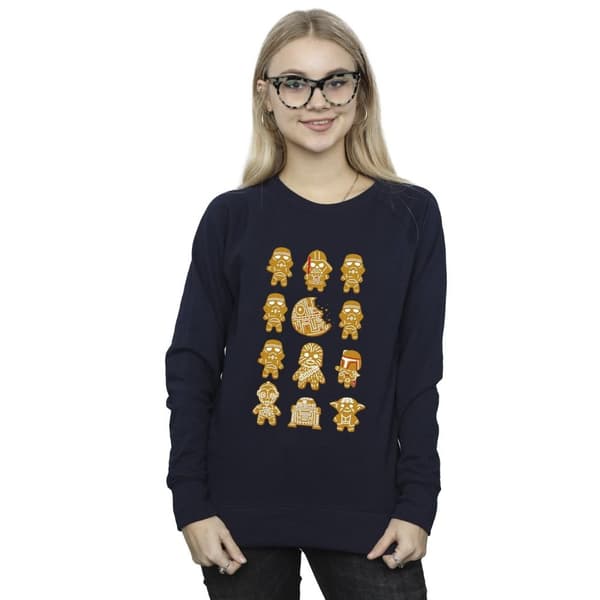Star Wars Dam/Tjej Episode IV: A New Hope 12 Gingerbread Sweatshirt
