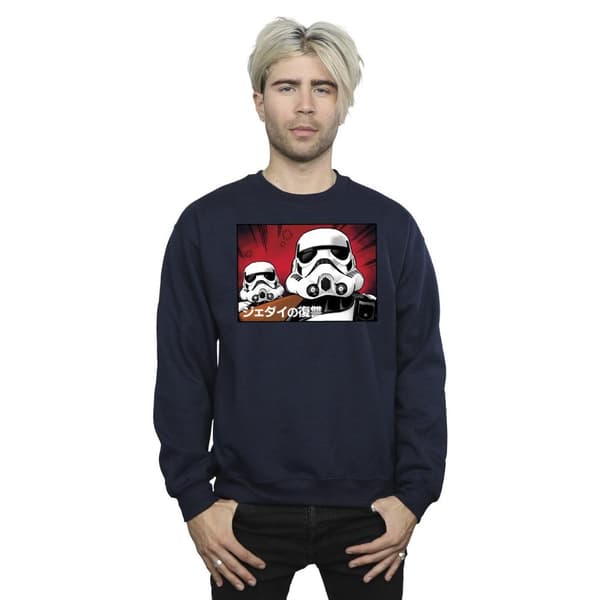 Star Wars Mens Stormtrooper Japanese Sweatshirt