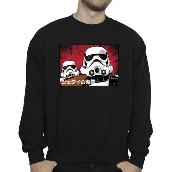 Star Wars Mens Stormtrooper Japanese Sweatshirt