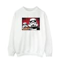 Miniatyrbillede 1 af 4: Star Wars Mens Stormtrooper Japanese Sweatshirt