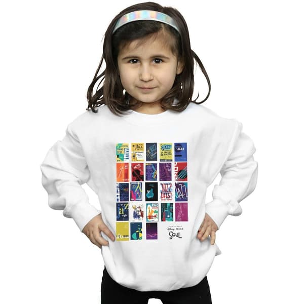 Disney Girls Soul Jazz Poster Wall Sweatshirt