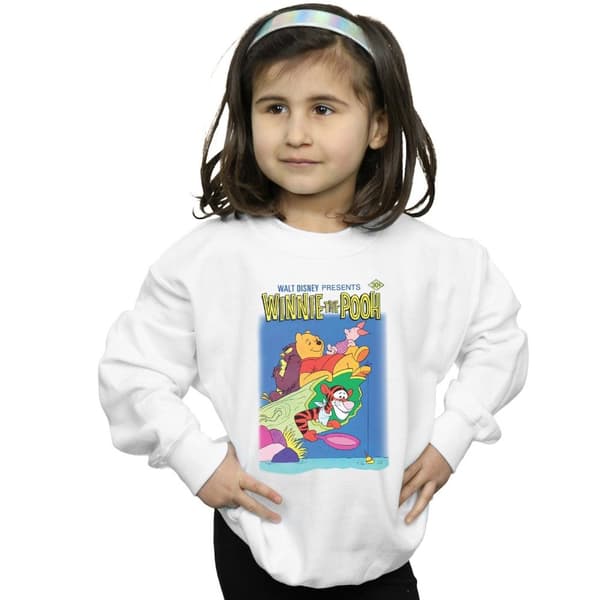 Disney Girls Winnie The Pooh Poster Sweatshirt