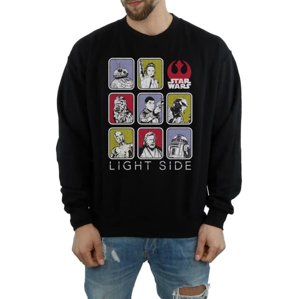 Star Wars Mens The Last Jedi Multi Character Sweatshirt