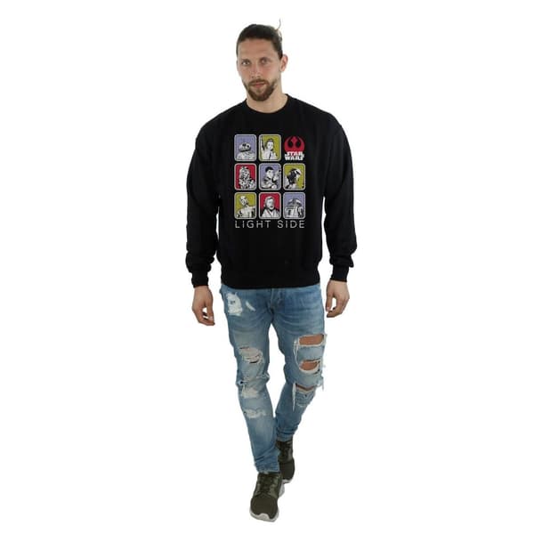 Star Wars Mens The Last Jedi Multi Character Sweatshirt