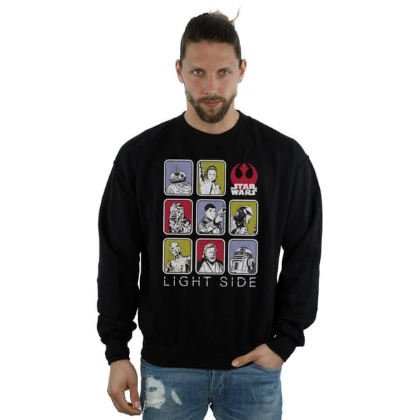 Star Wars Mens The Last Jedi Multi Character Sweatshirt