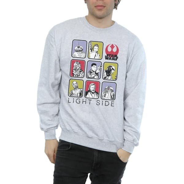 Star Wars Mens The Last Jedi Multi Character Sweatshirt