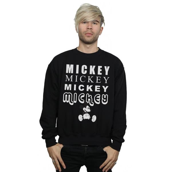 Disney Mens Musse Pigg Sittande Sweatshirt